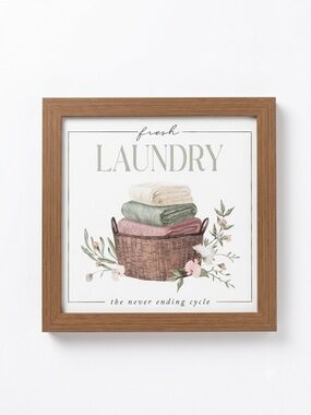 Fresh Laundry Wall Decor